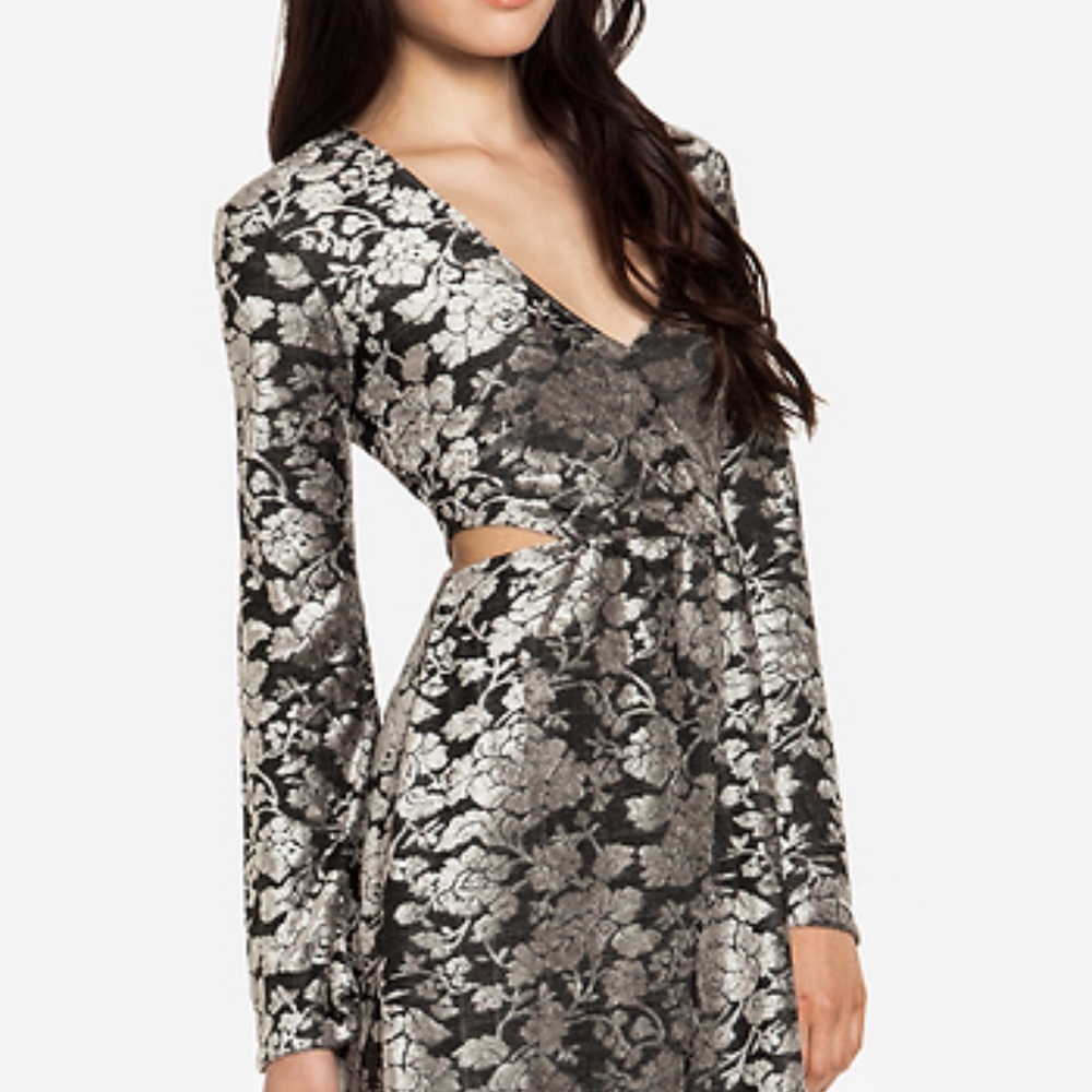 Dolce Vita Velvet Embellished Dress